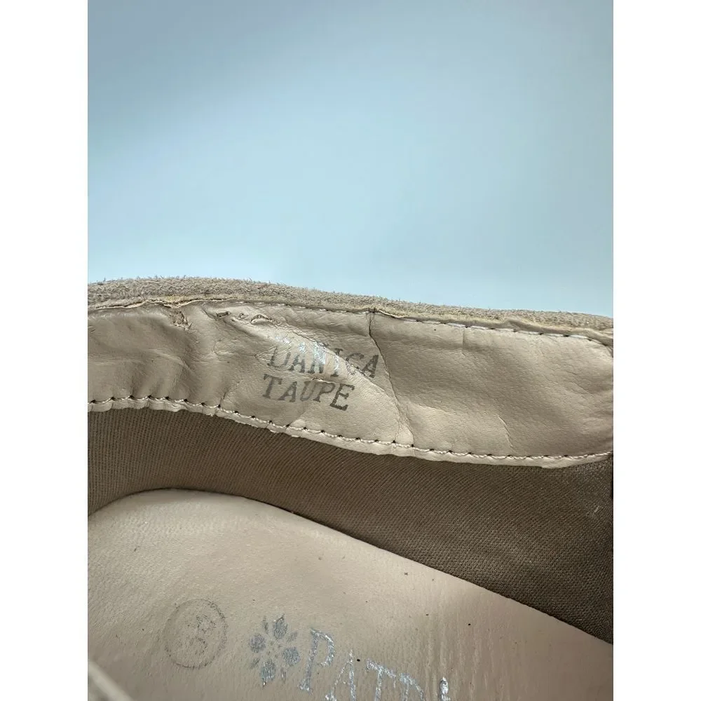 PATRIZIA by Spring Step‎ Danica Taupe Booties 2.75